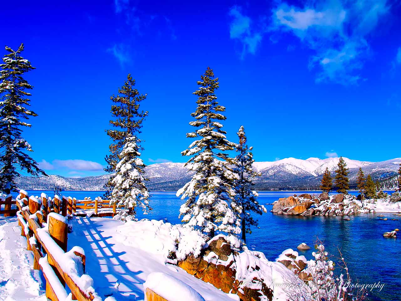 Wallpaper CA, Lake Tahoe, lake Tahoe images for desktop, section природа -  download