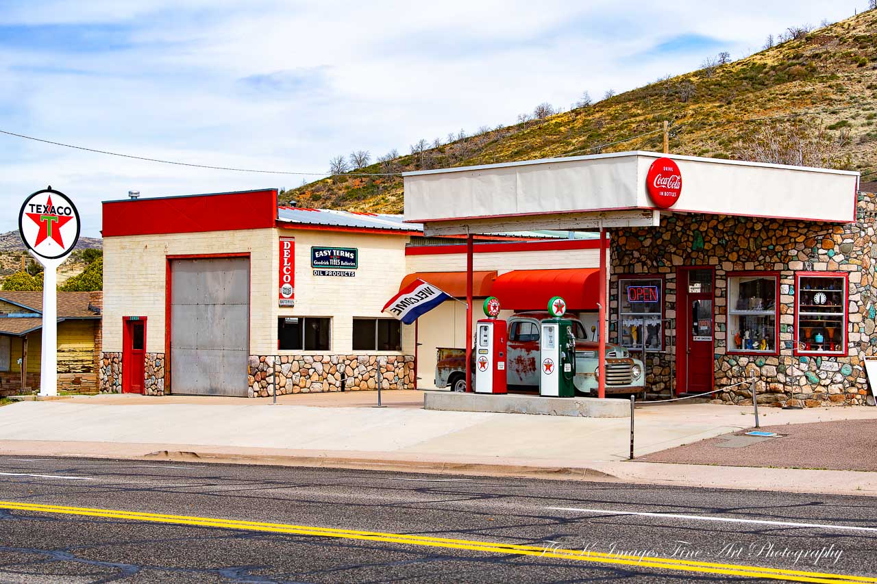 Vintage Texaco Station - Yarnell - Arizona