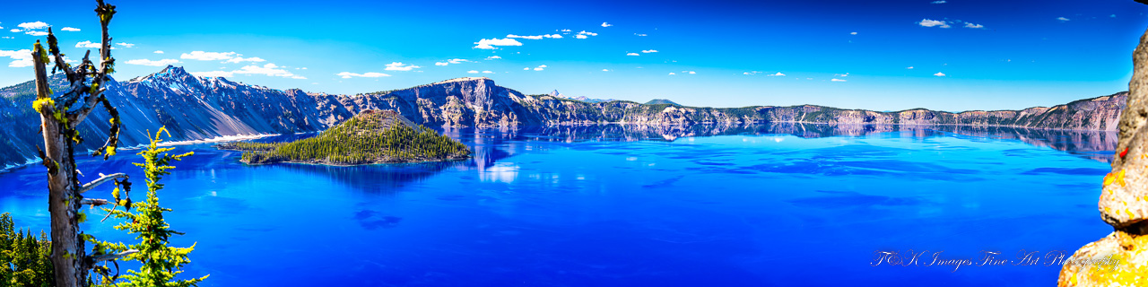 Crater Lake Oregon Panoramic