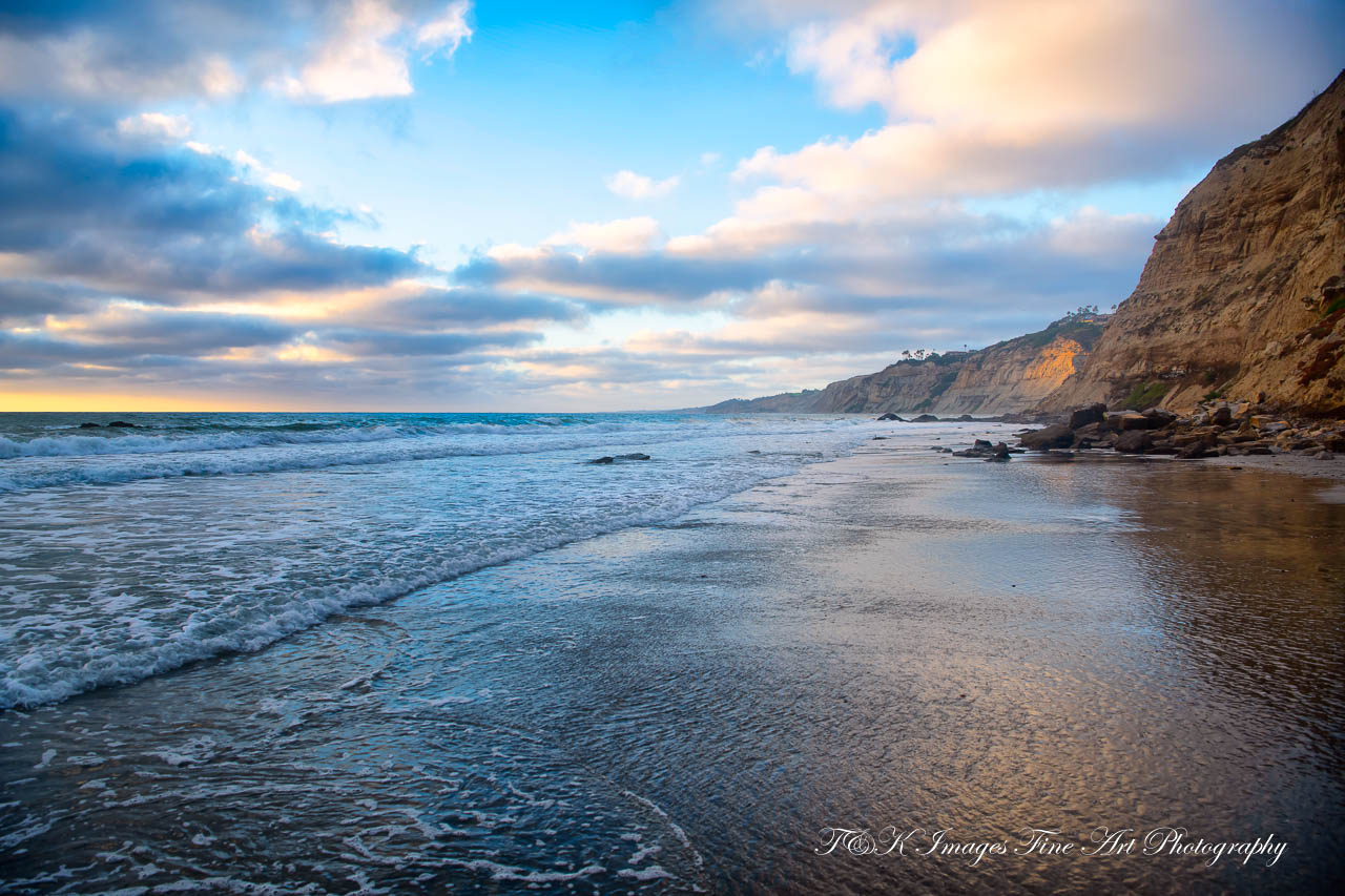 North Scripps Beach Sunset - La Jolla - California
