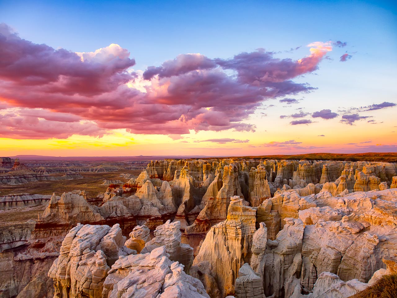 Coal Mine Canyon Sunset Arizona